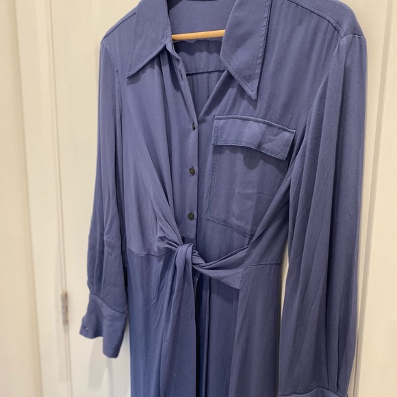 Mango wrap shirt dress size L - Picture 5 of 5